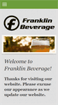 Mobile Screenshot of franklinbeverage.com